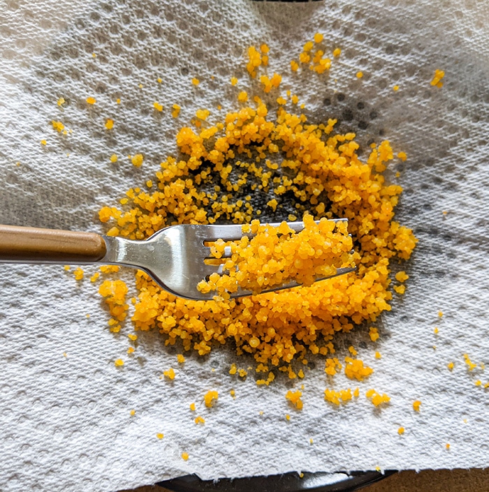 Fried motichoor boondi