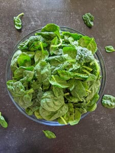 Fresh Spinach leaves
