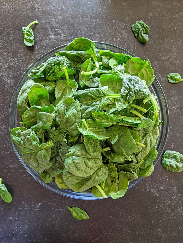 Fresh Spinach leaves