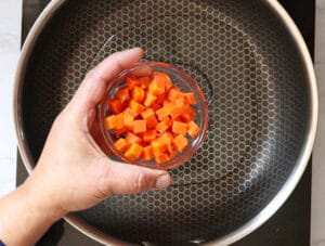 Cook carrots
