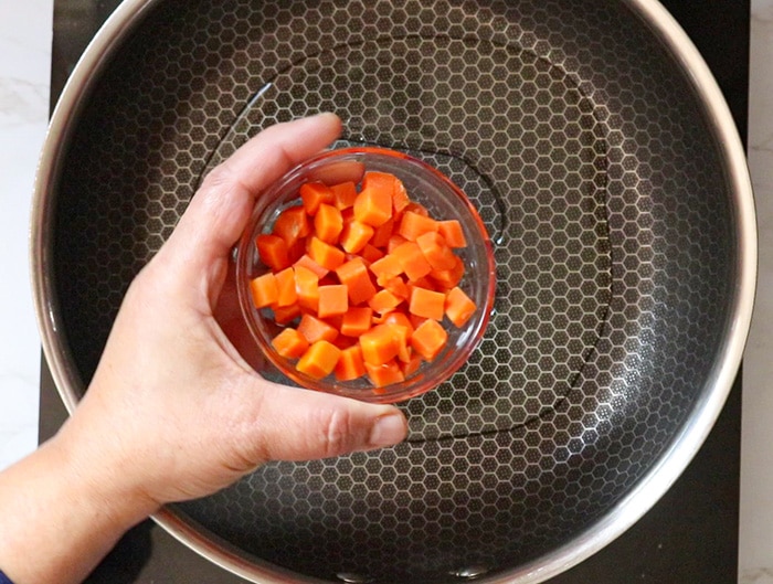 Cook carrots