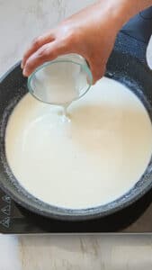 Cornstarch slurry